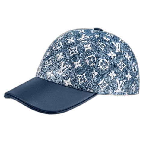 Casquette LV Denim Homme .